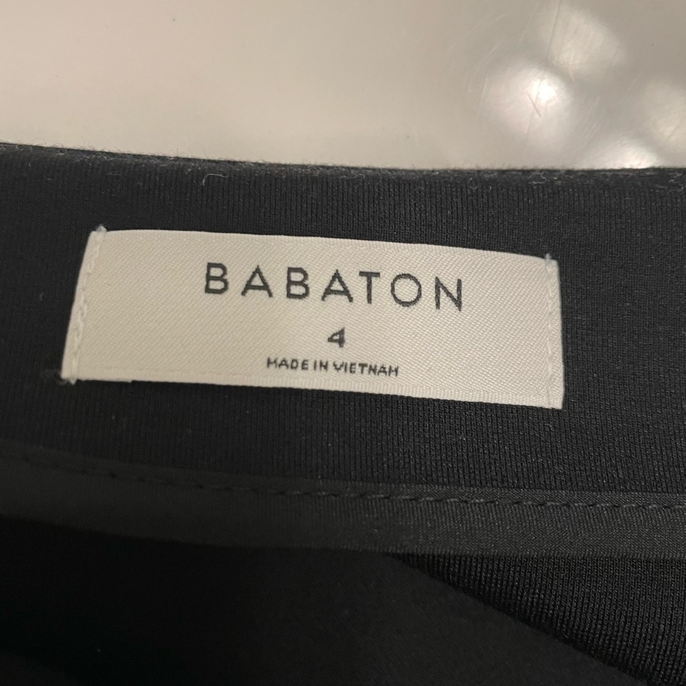 NWT Babaton BILLY skirt from Aritzia. Brand New. Black mid length skirt - Picture 11 of 12